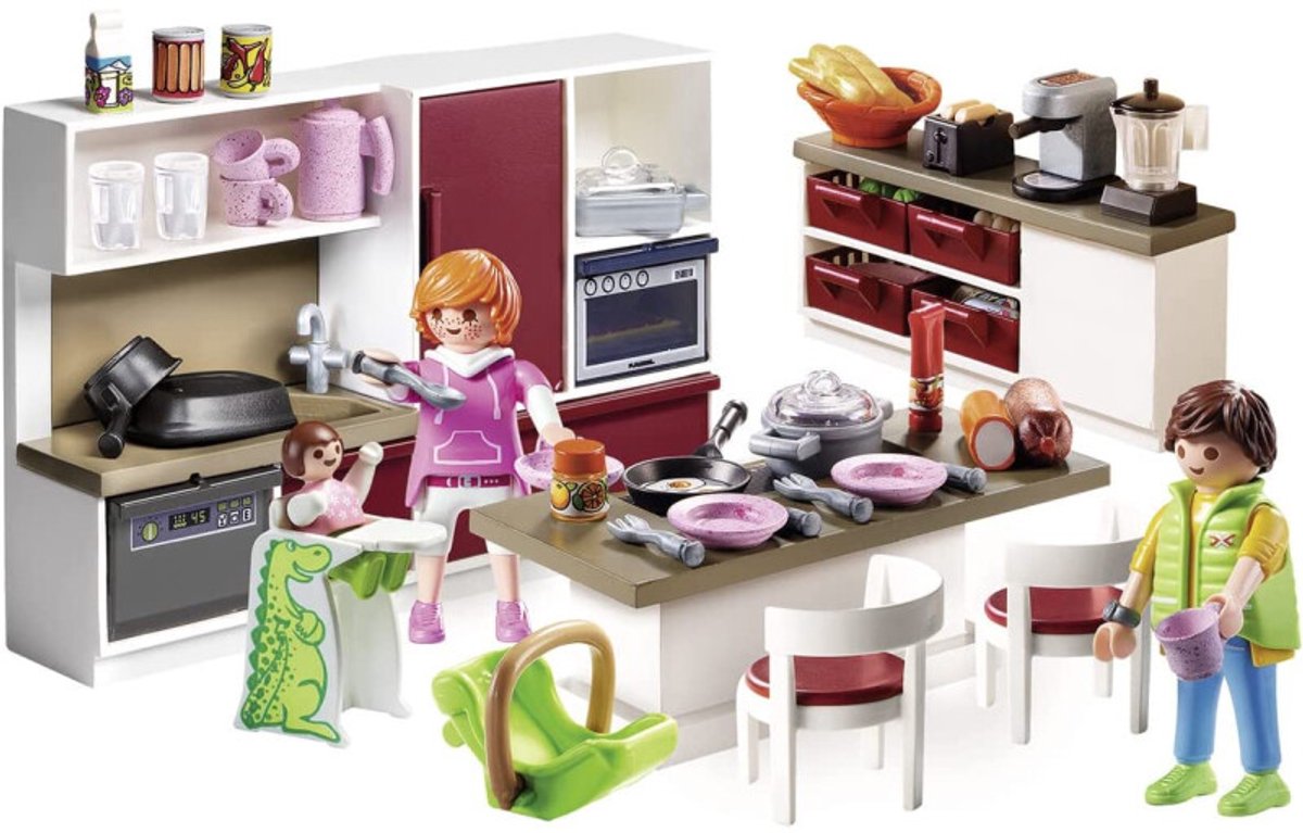 PLAYMOBIL City Life Leefkeuken - 9269 — afbeelding 19