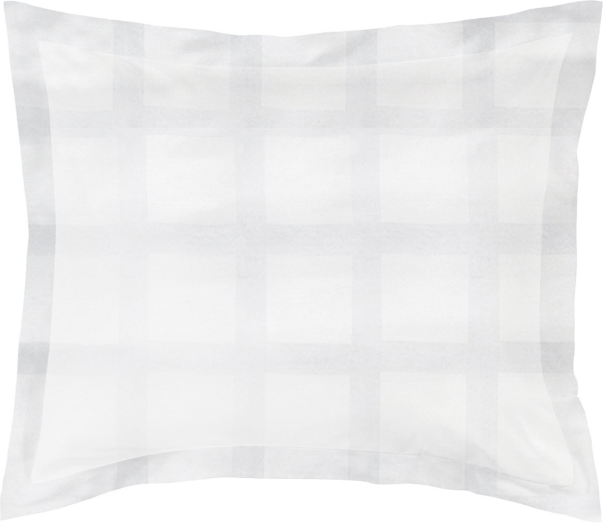 Linolux Kussensloop Quadrant White 60x70