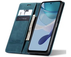 Étui portefeuille en Cuir Slimline Blauw pour Nothing Phone 3a Pro