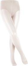 FALKE Pure Matt eenkleurig materiaal transparant 30 DEN panty kinderen wit - maat 134-146