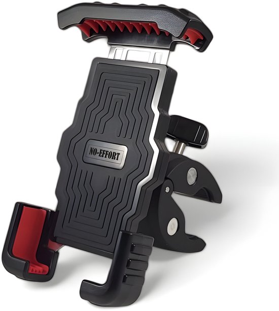 Robuuste universele telefoonhouder fiets 360° draaibaar verstelbaar voor fatbike, scooter, smartphone 11,9-17,8 cm