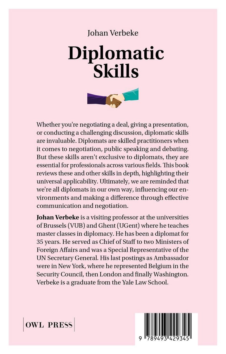 Diplomatic skills - back cover
