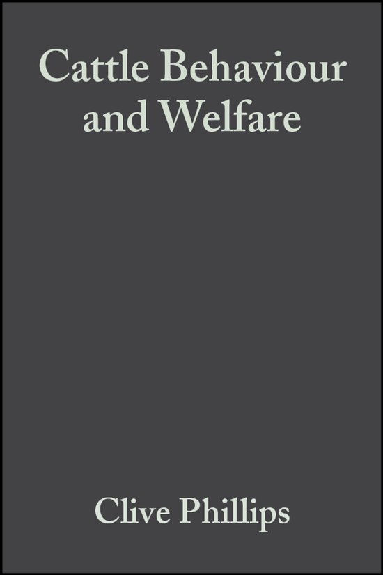 Cattle Behaviour and Welfare - cover