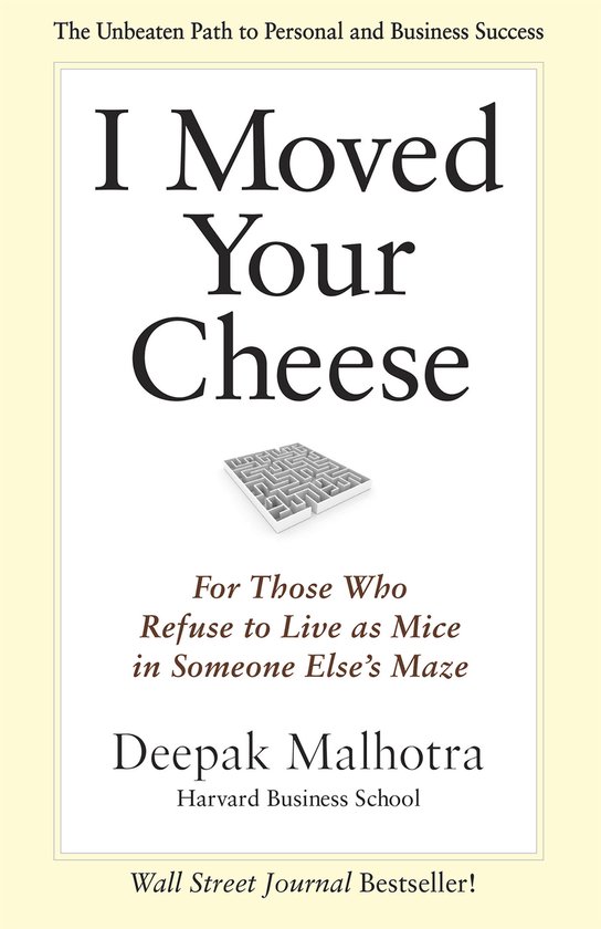 I Moved Your Cheese - cover