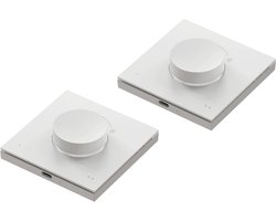 WiZ Voordeelverpakking met 2 Slimme oplaadbare Draaischakelaars Draagbaar(USB-C) - WiZ Accessoires - WiFi