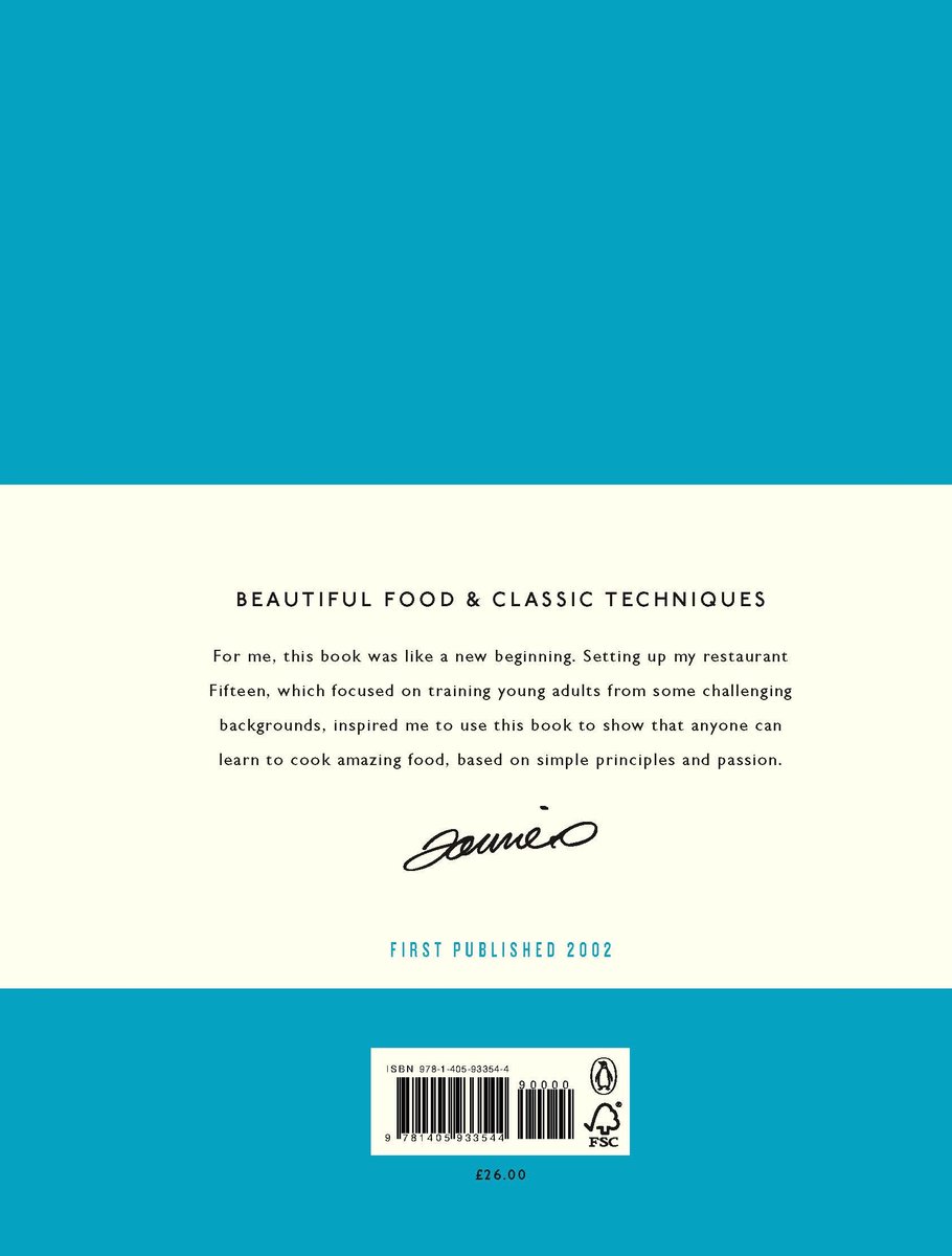 Jamie's Kitchen - back cover