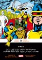 X-Men stripboek met op de voorkant de originele X-Men: Iceman, Angel, Professor X, Jean Grey, Cyclops en Beast.