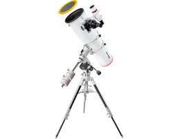 BRESSER Messier NT-203 Spiegeltelescoop – 203 mm F/5 – 1000 mm Brandpuntsafstand – Equatoriale EXOS-2 Montering – Astrotelescoop met Zonnefilter & Smartphone Adapter