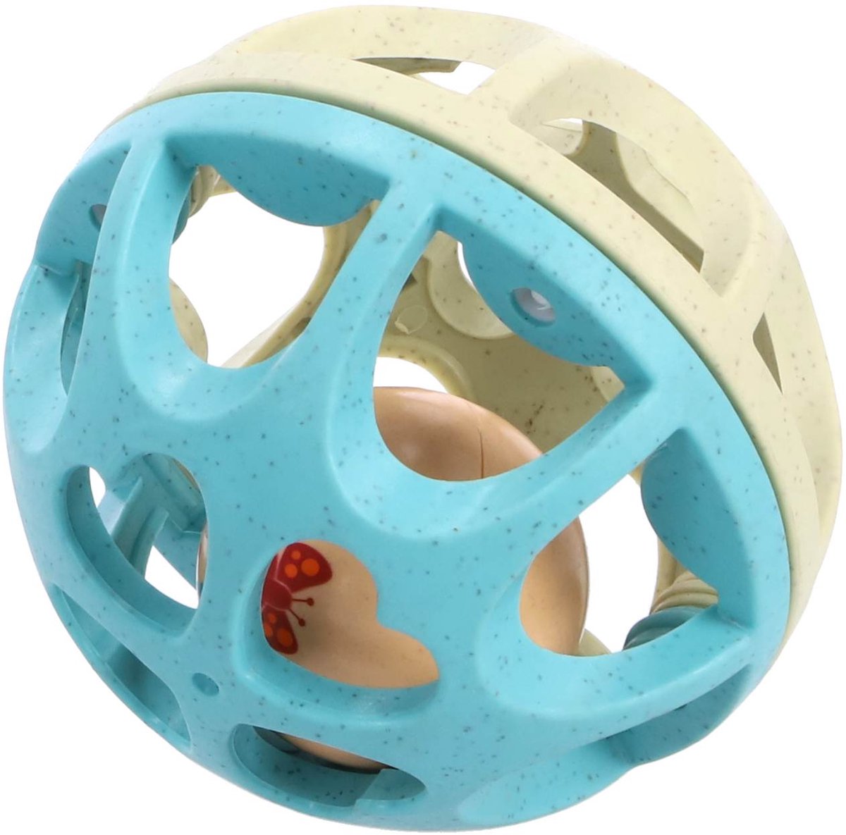 Jipy bioplastic - badspeelgoed stapeltoren, bekertjes en ratelbal - Deluxe Giftset — afbeelding 4