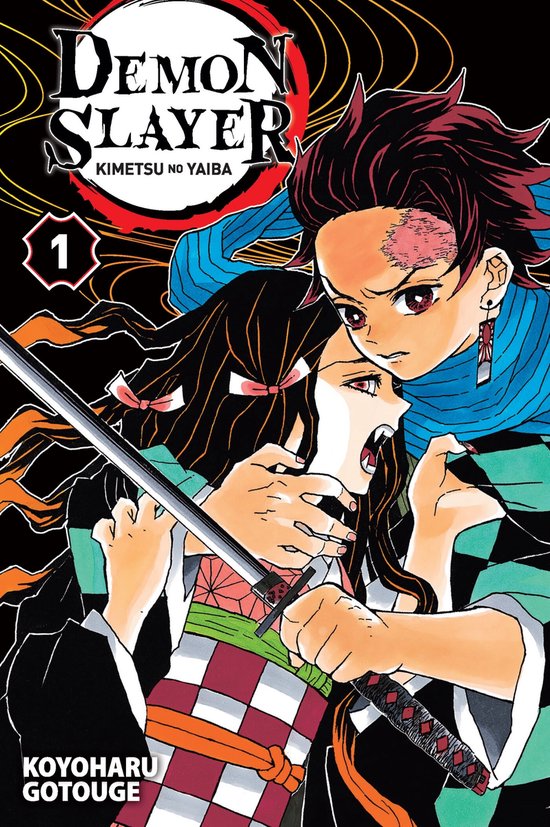 Demon Slayer Manga - Kimetsu no Yaiba - Deel 1 - Nederlands - cover