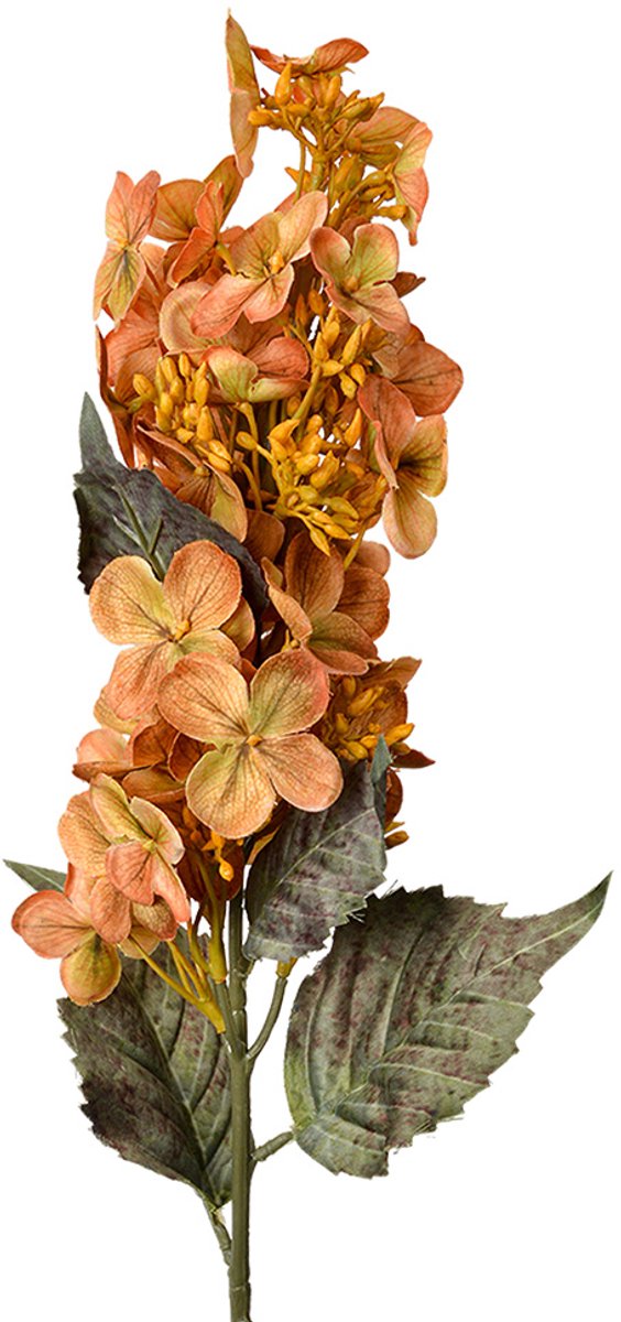 Kunstbloem - Zijden 71 cm Oranje Kunststof Kunstbloemen