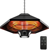 AVOID® Terrasverwarmer Elektrische SHL-2000BR – Elektrische Heater met 2000W Vermogen – Stil & Efficiënt – Hangend – Zwart