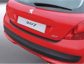 RGM ABS Achterbumper beschermlijst passend voor Peugeot 207 HB 3 deurs Zwart