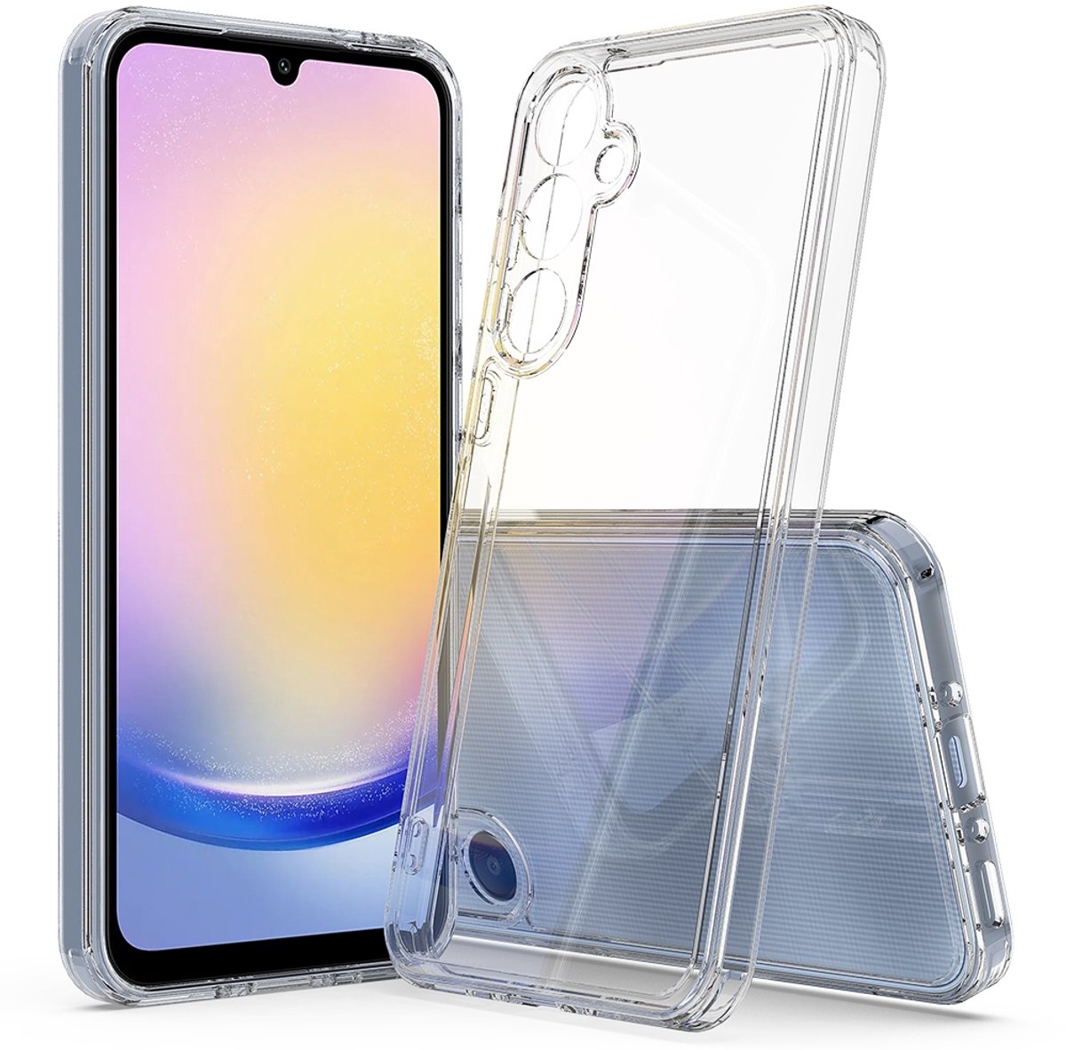 Hoesje geschikt voor Samsung Galaxy A35 - Phonesta Scratchproof Back Cover - Transparant