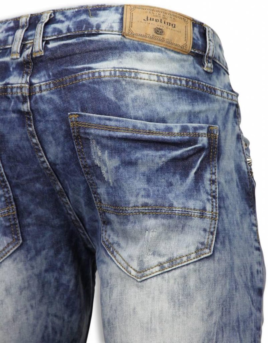 Korte spijkerbroek voor heren in de aanbieding | Vouchervandaag.nl