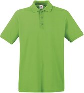 Fruit of the Loom Premium Polo Shirt Lime XXL