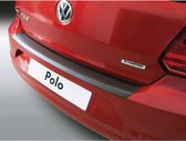 RGM ABS Achterbumper beschermlijst passend voor Volkswagen Polo 6C 3/5 deurs 2014-2017 Zwart