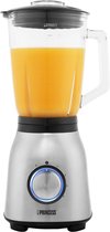 Princess 212091 Blender RVS 1000 – 4 snelheidsinstellingen – 1.5 L - Krachtig 1000W - Glaskan