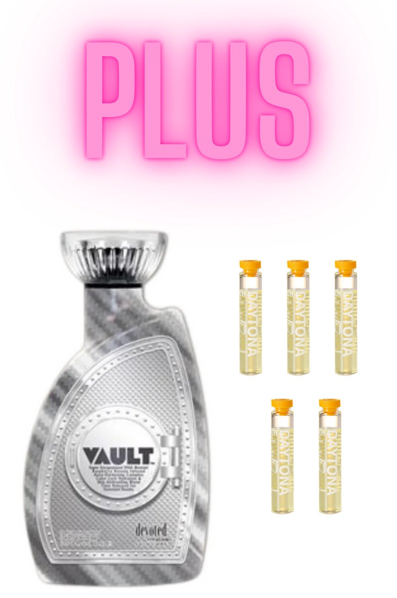 Devoted Creations Vault 400 ml PLUS 5X Daytona Pre Sun Ampul 2 ml
