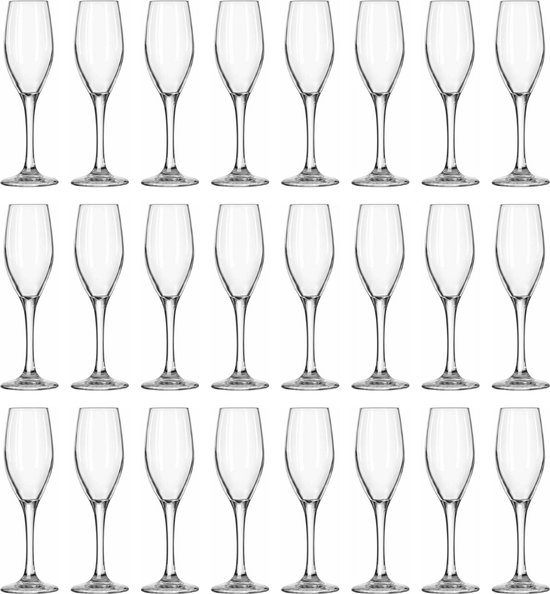 Flûtes à champagne Libbey Perception - Verre à champagne - 24 pièces - 170 ml