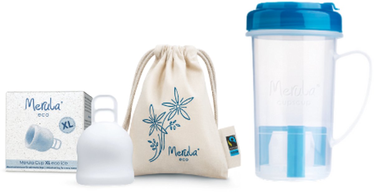 Goedkoopste Merula Menstruatiecup XL Cupscup - Fox Oranje - Medisch siliconen - Lekvrije afdichting - Magnetron reinigbaar - Veilig en effectief