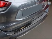 Avisa Zwart RVS Achterbumperprotector passend voor Nissan X-Trail 2017- 'Ribs'