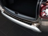 Avisa Zwart RVS Achterbumperprotector passend voor Dacia Duster II 2018- 'Ribs'
