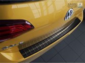 Avisa Zwart RVS Achterbumperprotector passend voor Volkswagen Golf VII HB 5-deurs 2012-2017 & 2017- 'Ribs'