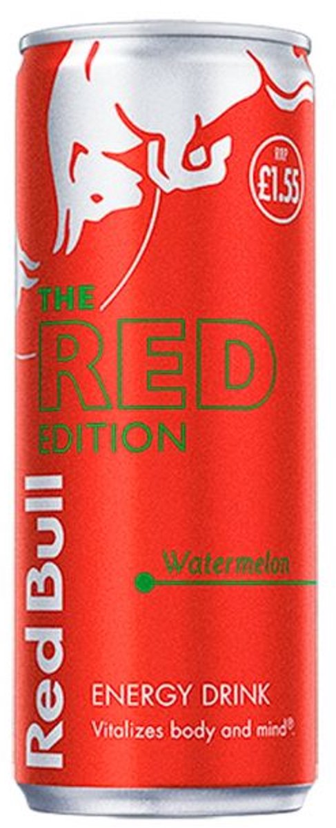 Tray Red Bull Red Edition Watermeloen - 12x25cl