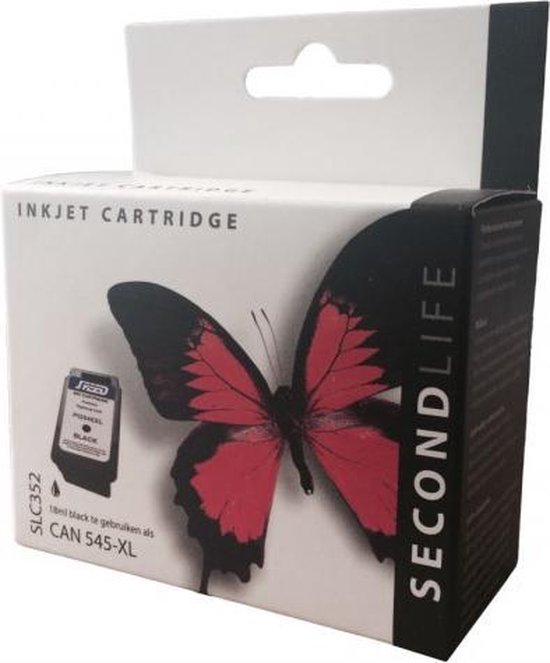 SecondLife inkt cartridge zwart voor Canon PG545 XL