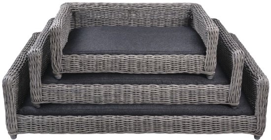 Hondenmand Comfort - Graphite - 95x68x30 cm