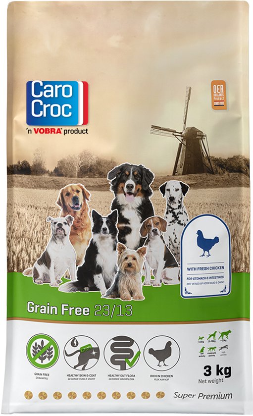 CaroCroc Grain Free 3 kg [23/13]