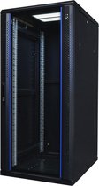 Alfaco 42U Patchkast 19" met glazen voordeur, (BxDxH) 800x800x2000mm