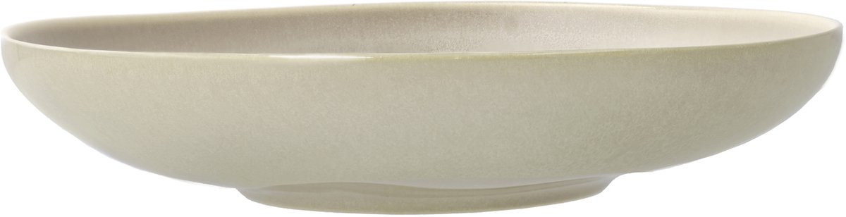 Villa Collection Shoku Saladekom Dia 28 x 6 cm Soft Beige