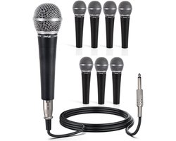 Pyle Microfoon- Karaokemicrofoon- Handmicrofoon- Bewegingspoel Unidirectioneel - Inclusief 4,5 meter XLR naar 6,35mm audiokabel