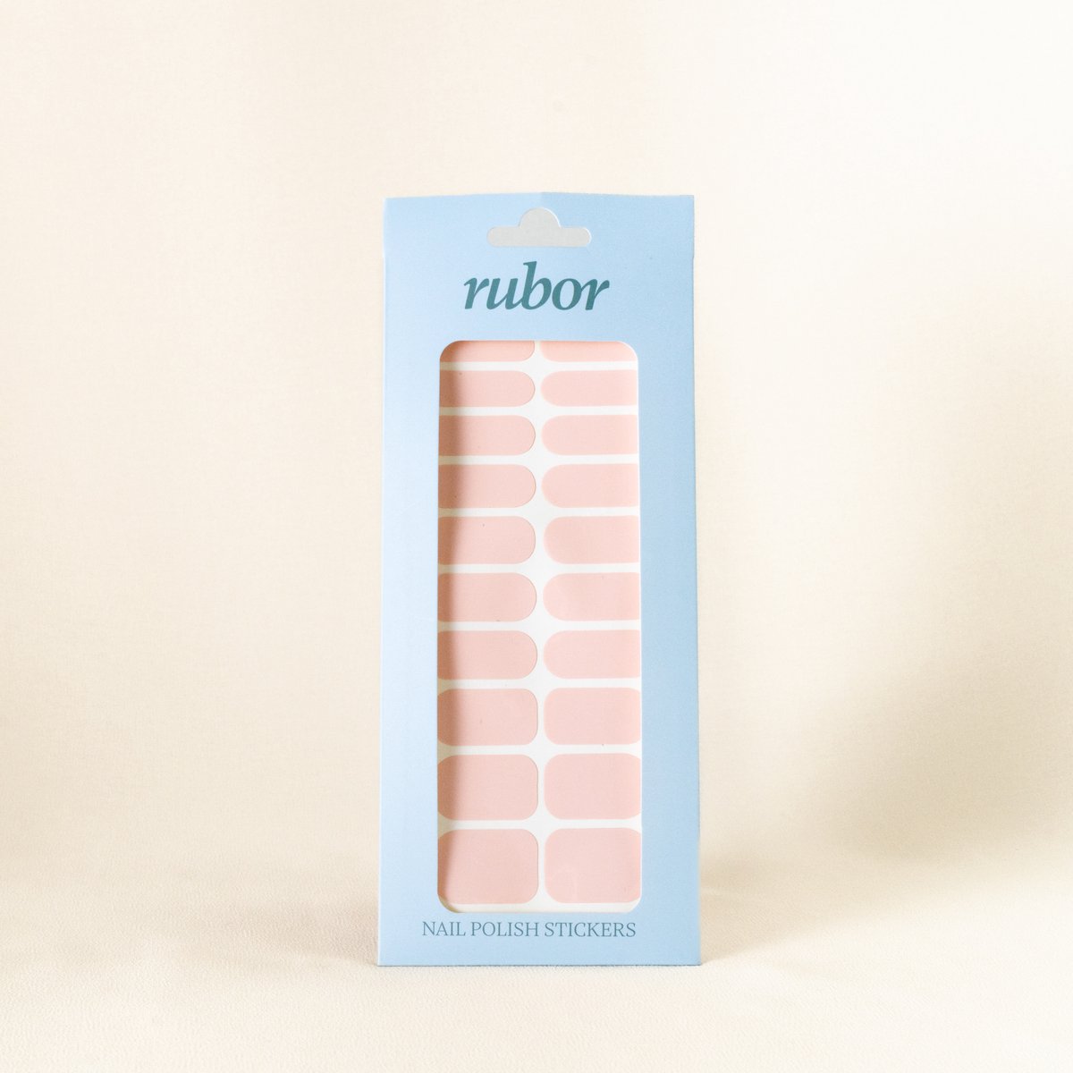 Rubor - Nagellak sticker - manicure - nagellak zonder drogen - roze