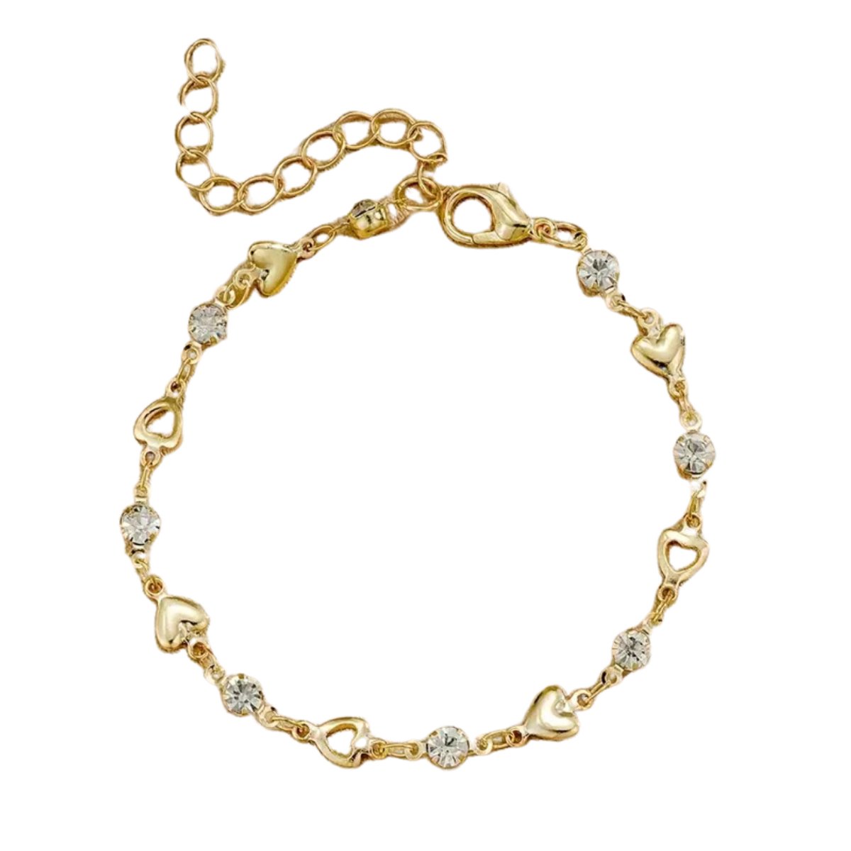 Nivard Armband - Staal - Nep Zilver - Dames - Nep Goud