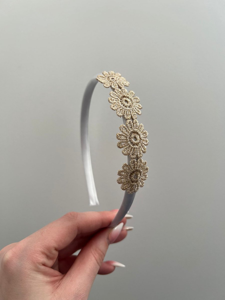 HipByLynn - Diadeem Luna - Haaraccessoires - Haarbandje - Haaraccessoires - Diadeem - Kinderaccessoires