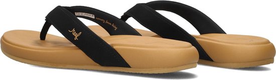 Slippers Reef CUSHION HARMONY BLACK /TAN pour femme - noir/tan