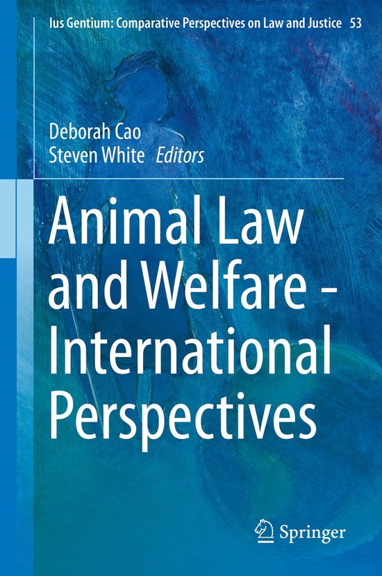 Animal Law and Welfare - International Perspectives - cover