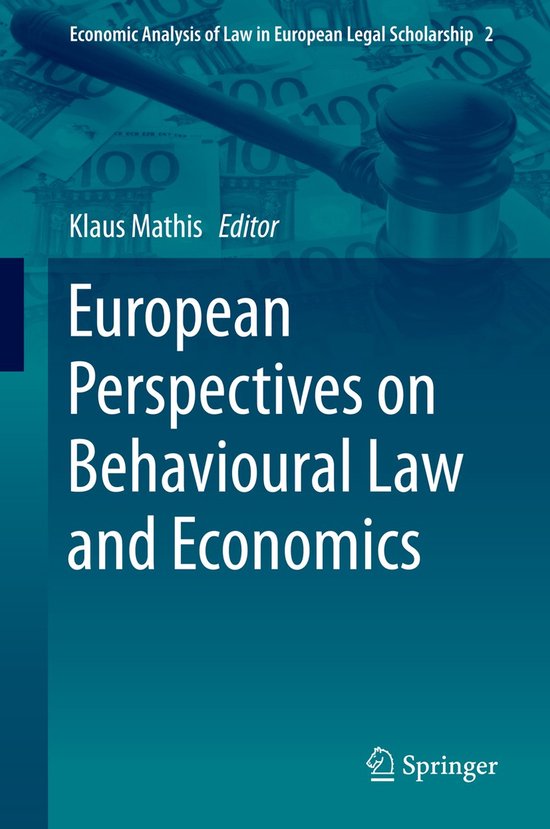 European Perspectives on Behavioural Law and Economics - cover