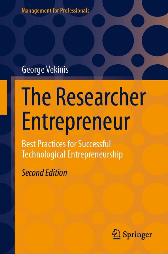 Management for Professionals-The Researcher Entrepreneur - cover