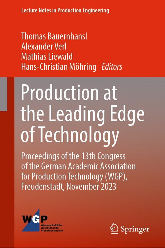Lecture Notes in Production Engineering- Production at the L ... - cover