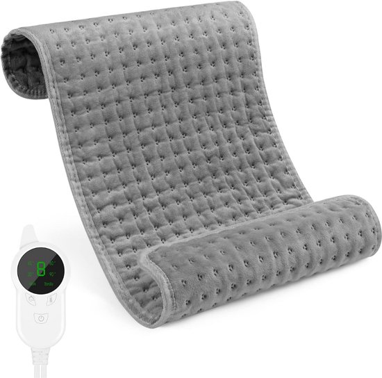 Zavira® Warmtekussen - Verwarming- Heating pad - Grijs - 30 X 60 cm