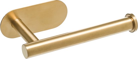 Porte Papier Toilette Mural - XIVADA - Support Papier WC Or Brosse - Sans perçage - Porte rouleau wc