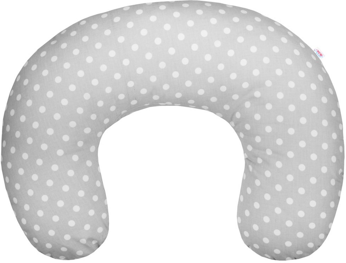 New Baby voedingskussen 125cm Minky katoen - Borstvoedingskussen
