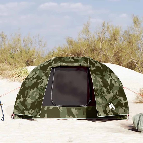 vidaXL - Vistent - 3-persoons - camouflage - waterdicht van Vidaxl — afbeelding 3