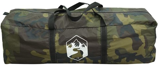 vidaXL - Tipitent - 6-persoons - camouflage - waterdicht van Vidaxl — afbeelding 4