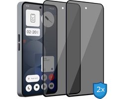 ChiGuard Privacy Screenprotector 2x geschikt voor Nothing Phone (3a) Pro - Screenprotector - Beschermglas - Privé GuardCover