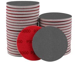 Schuursponzen - Nat en droog schuurpapier - Handschuurblokken van 3000 korrel - Schuurpads voor hout, gipsplaat, metaal, verf, autoreparatie - 20 stuks